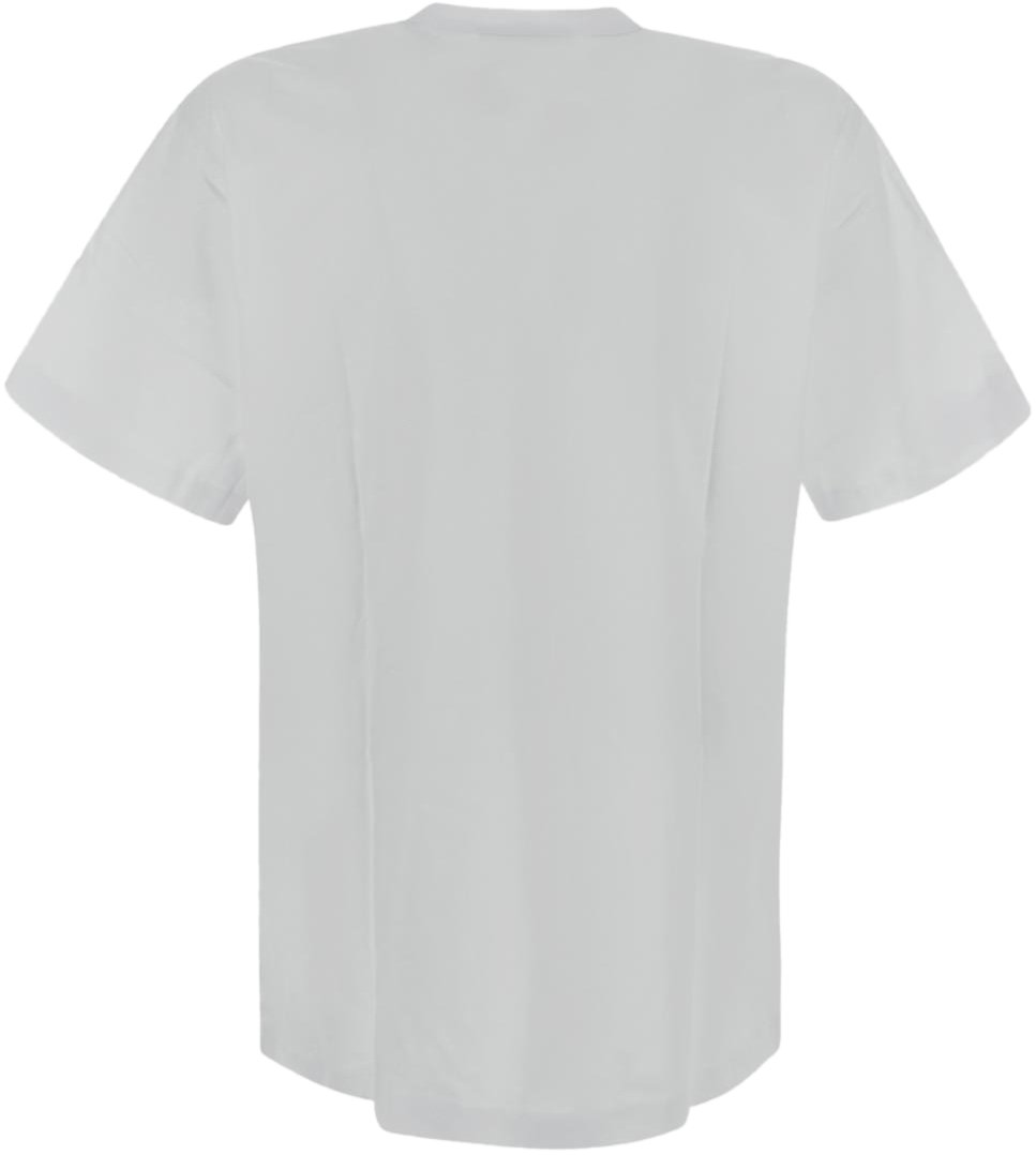 Versace Jeans Couture V-Emblem Chain T-Shirt Wit
