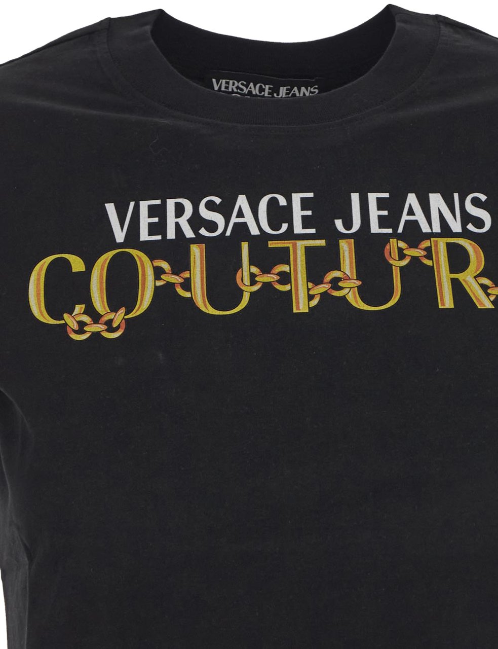 Versace Jeans Couture Magliette T-Shirt Zwart