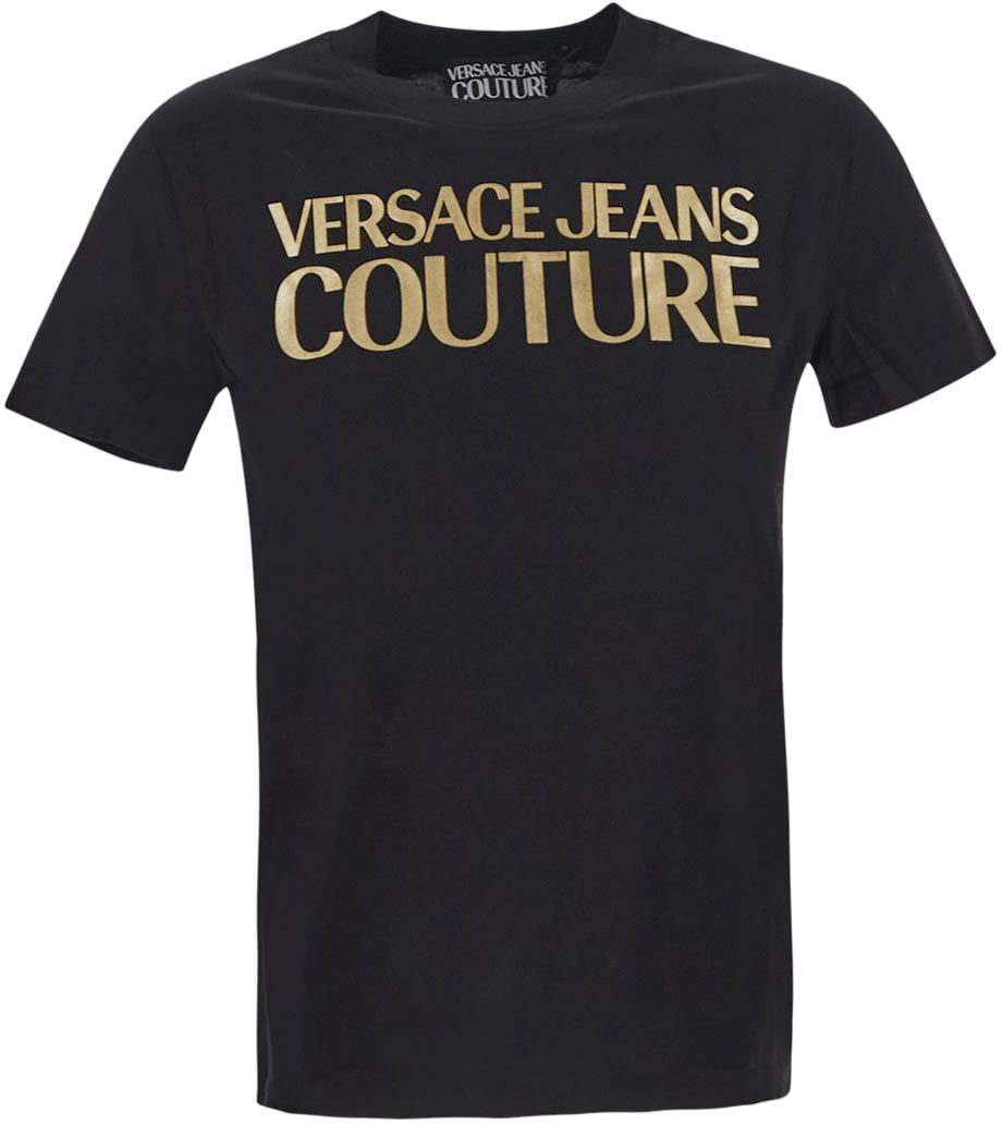 Versace Jeans Couture Magliette T-Shirt Zwart