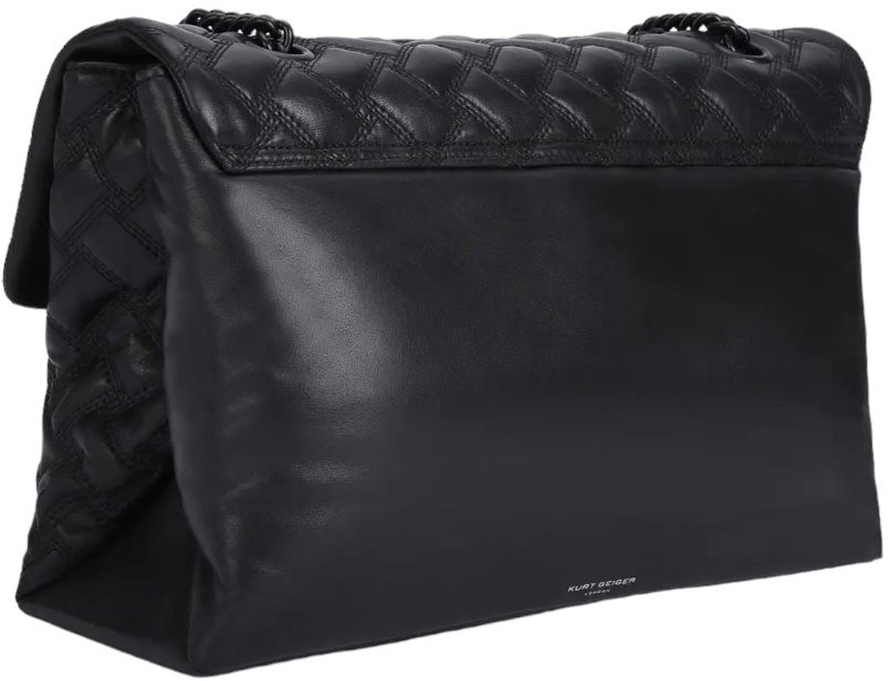 Kurt Geiger London Kensington Drench Schoudertas Xxl Zwart
