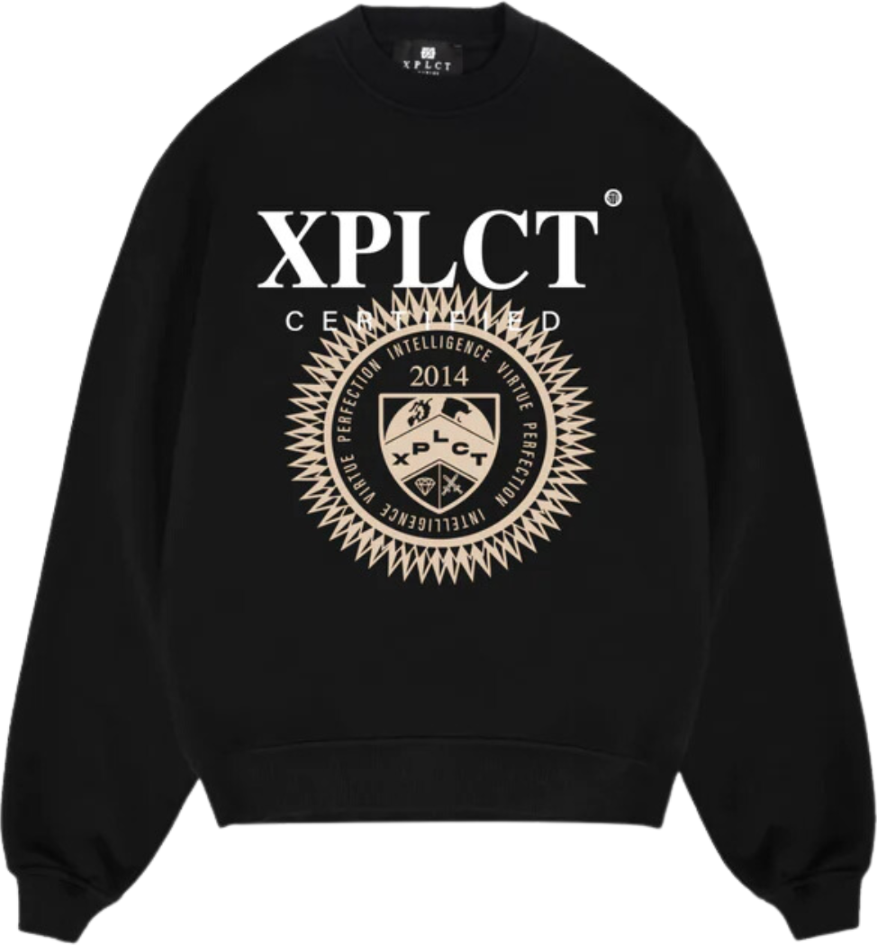 XPLCT Studios Tester Sweater Zwart