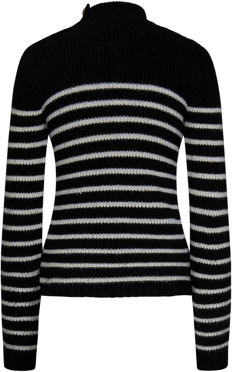 Balmain Sweaters Black Zwart