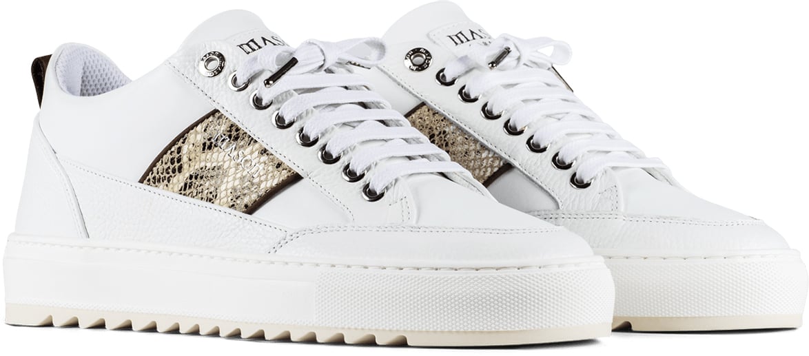 Mason Garments Tia Tropicale Sneakers Wit Wit