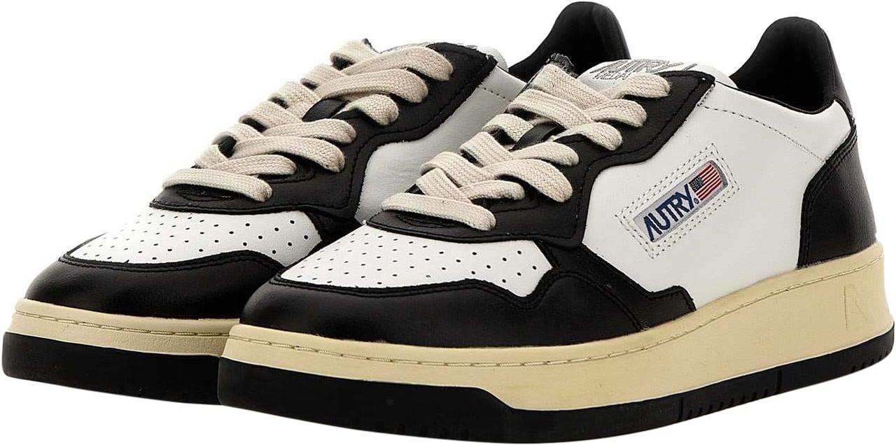 Autry Autry 01 Low Wom Leat/Leat Zwart
