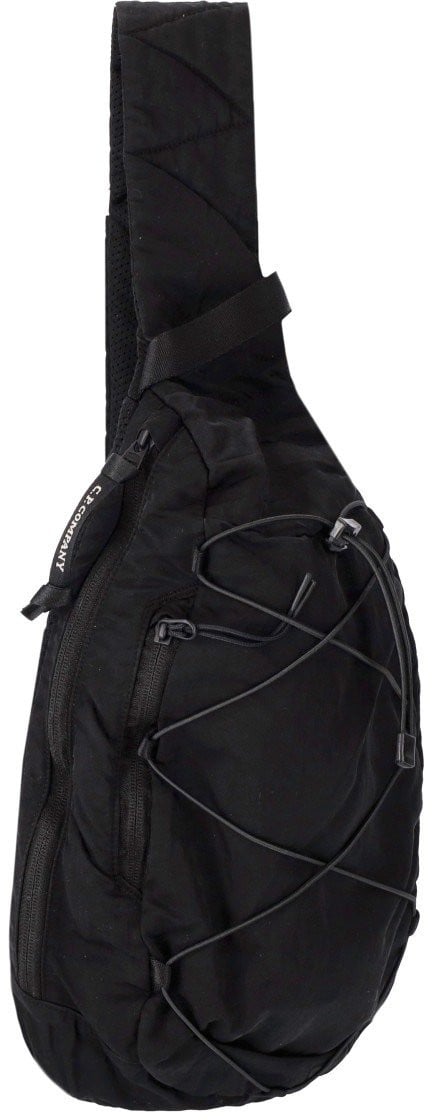 CP Company C.p. Company Nylon B Black One-shoulder Backpack Black Zwart