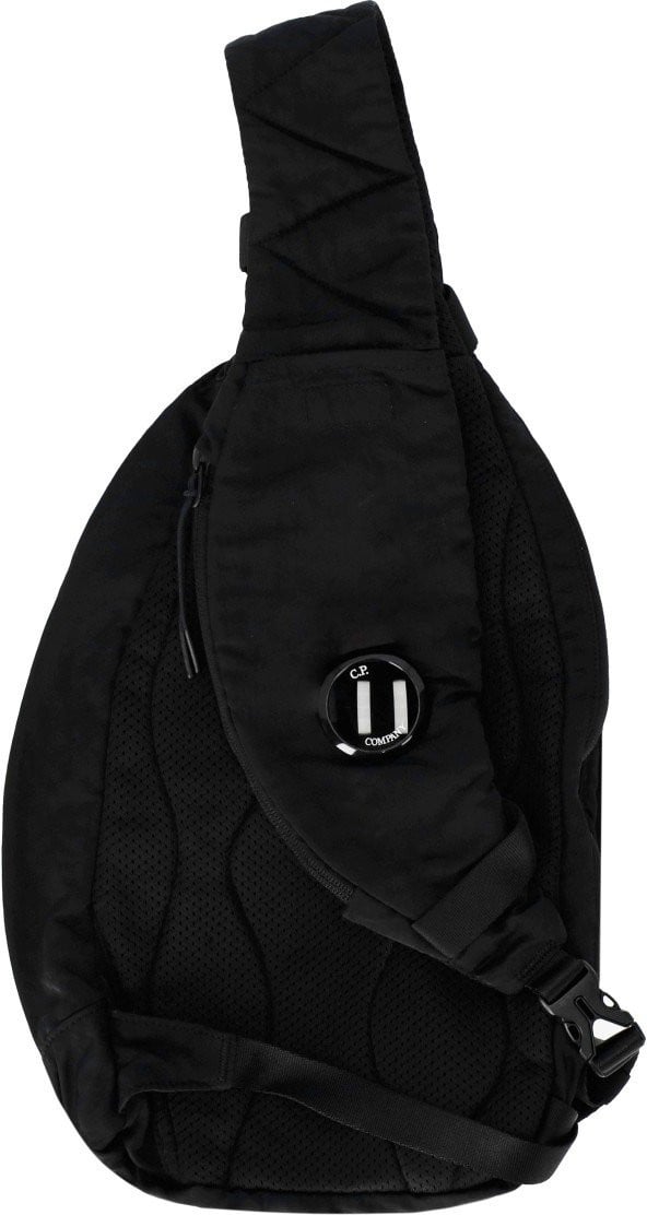 CP Company C.p. Company Nylon B Black One-shoulder Backpack Black Zwart