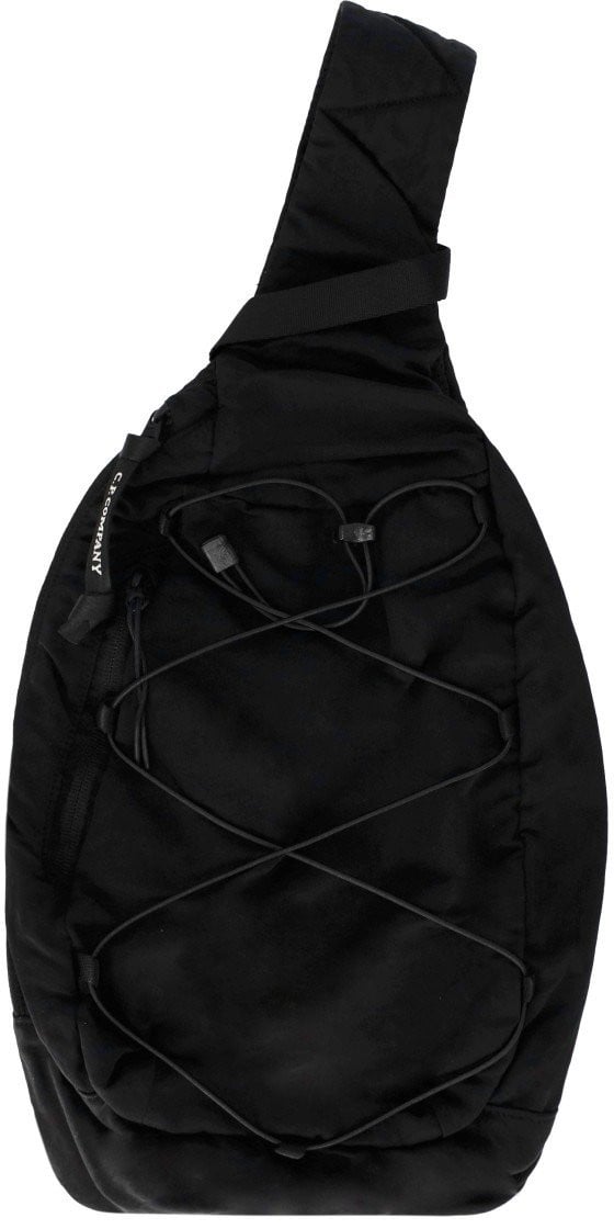 CP Company C.p. Company Nylon B Black One-shoulder Backpack Black Zwart