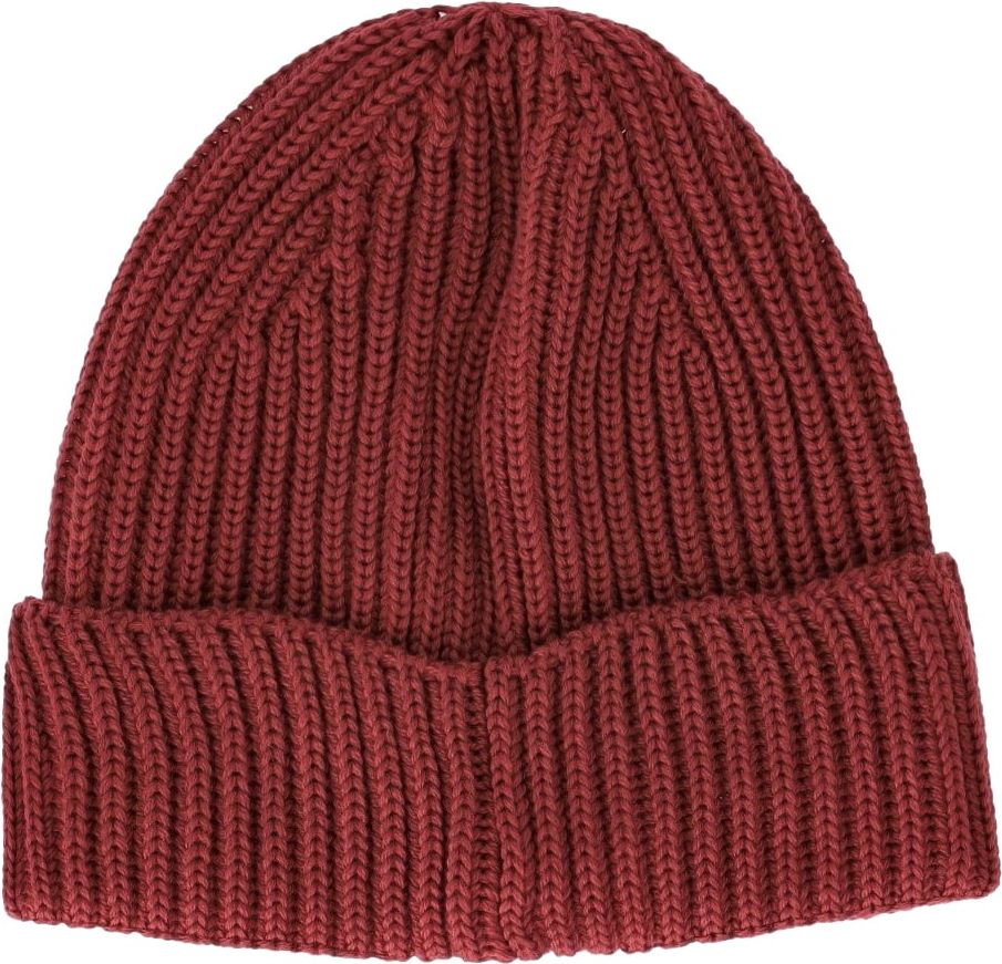 CP Company C.p. Company Ketchup Ribbed Beanie Red Rood