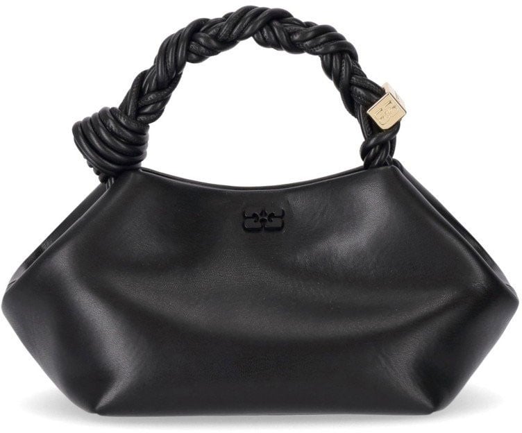 Ganni Dames Bou Bag Small Zwart Zwart