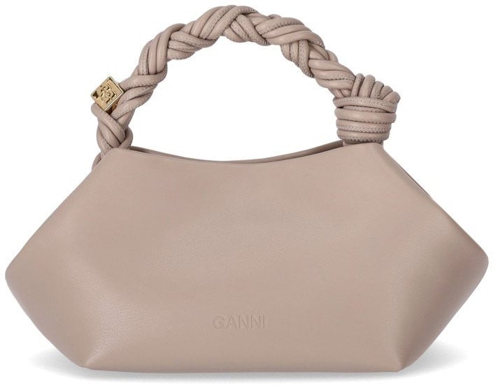 Ganni Dames Bou Bag Small Beige Beige