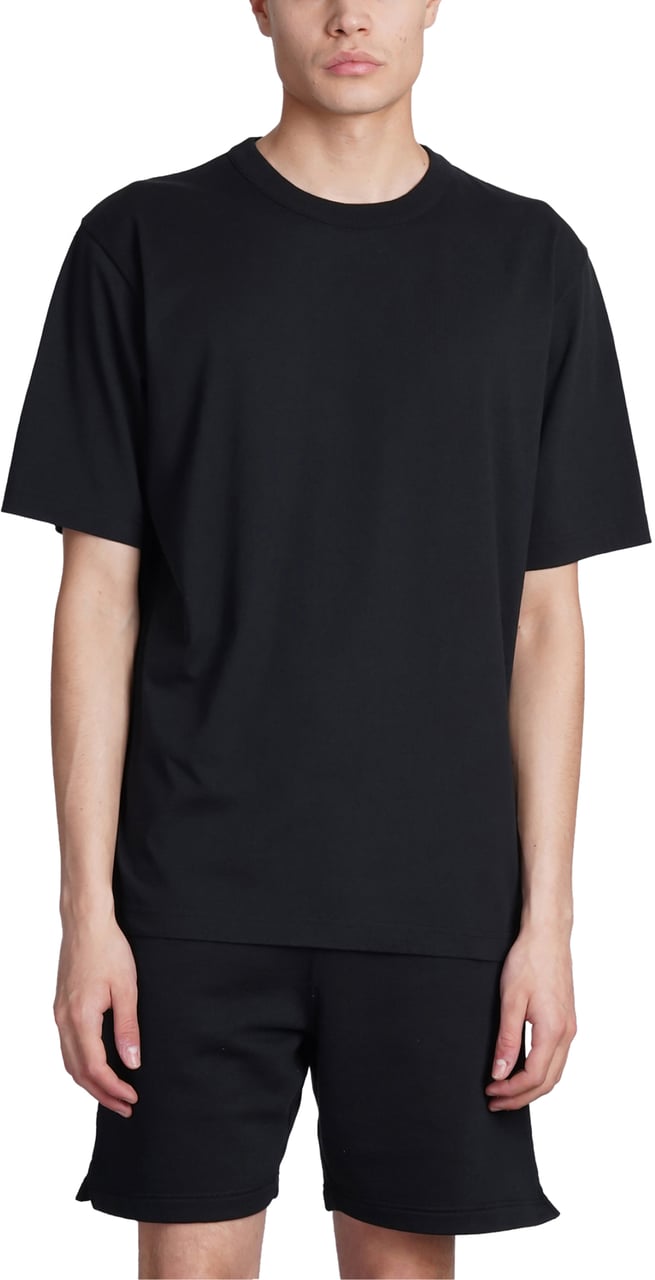 Heron Preston Nf Ex-ray Recycled Cotton Logo T-shirt Zwart