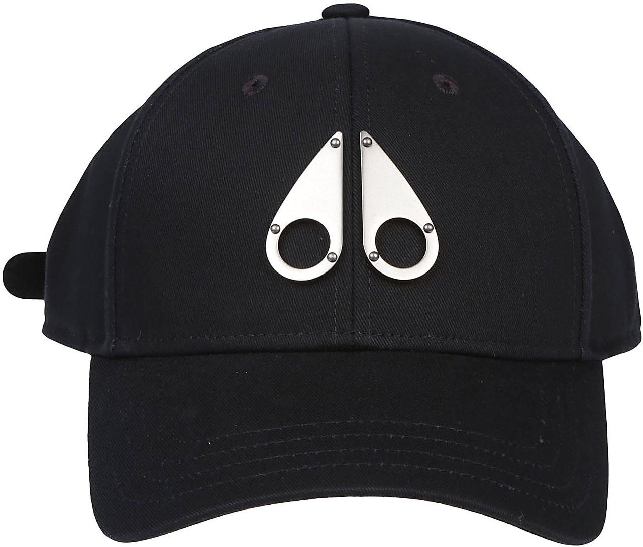 Moose Knuckles Logo Icon Hat Black Zwart
