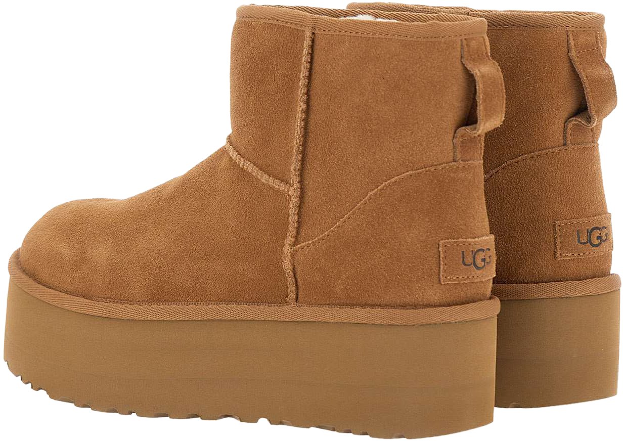 UGG Dames Classic Mini Platform Chestnut Beige