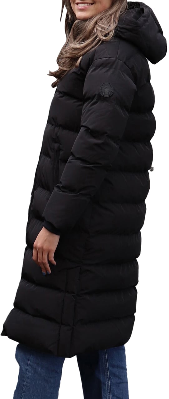 Airforce Grace Lange Winterjas Zwart