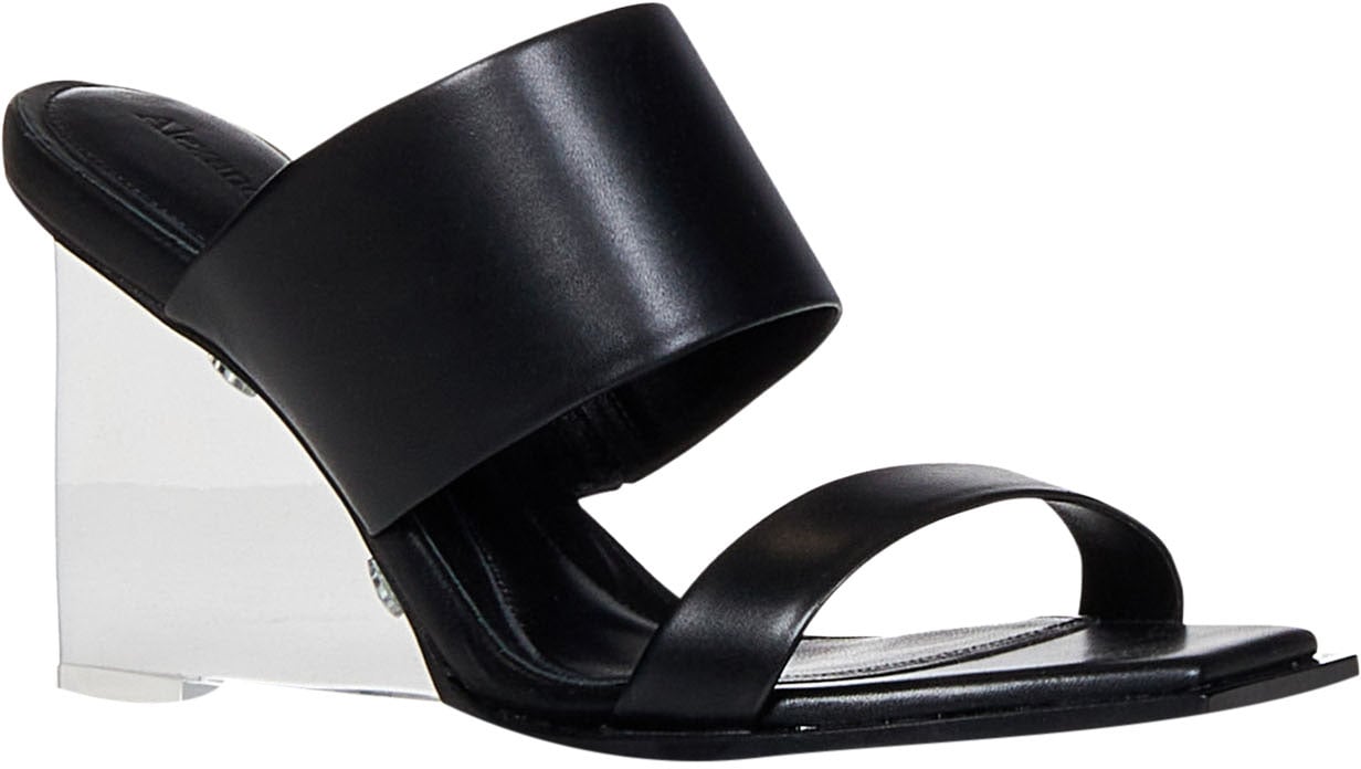 Alexander McQueen Sandals Black Zwart