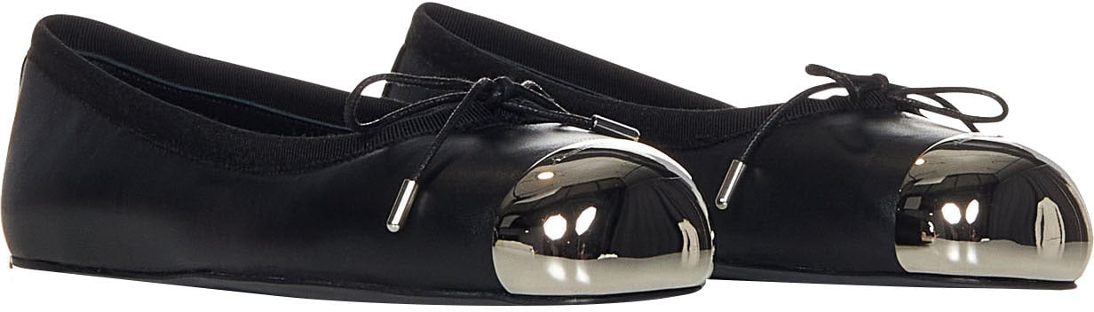 Alexander McQueen Flat Shoes Black Zwart