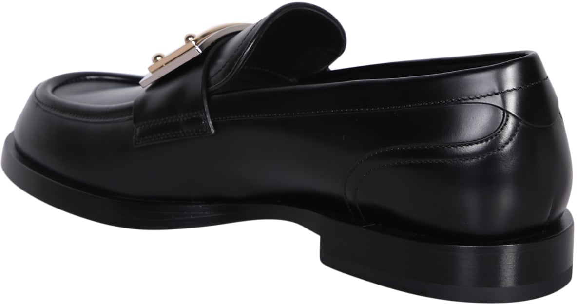 Dolce & Gabbana Flat Shoes Black Zwart