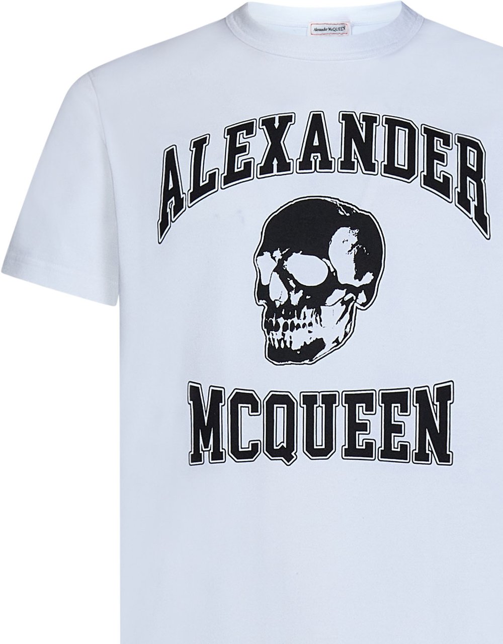 Alexander McQueen Alexander McQueen T-shirts and Polos White Wit