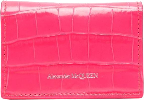 Alexander McQueen Wallets Fuchsia Pink Roze
