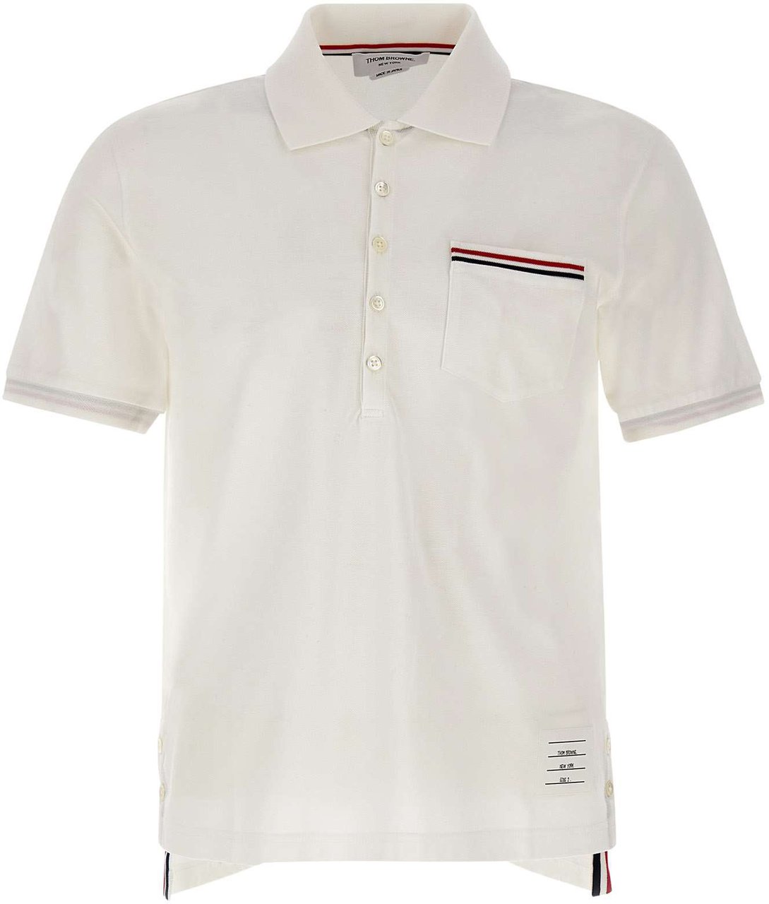 Thom Browne T-Shirts And Polos White Wit