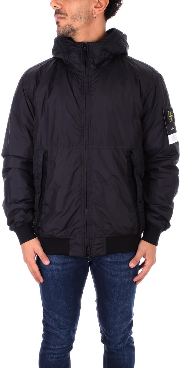 Stone Island Coats Black Zwart