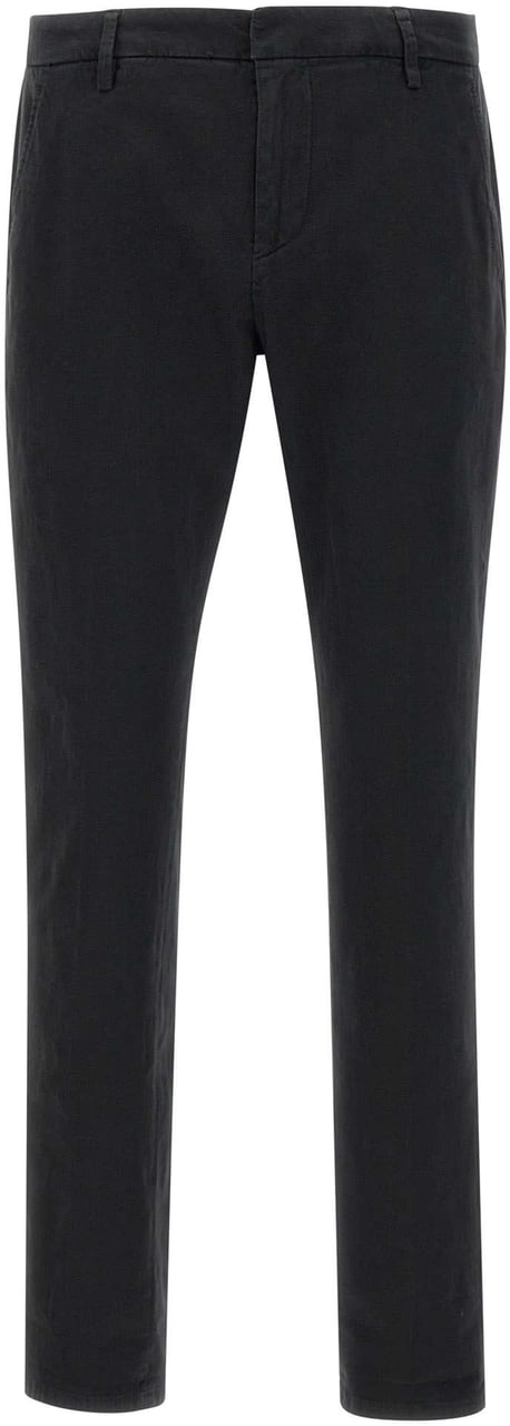 Dondup Trousers Black Zwart