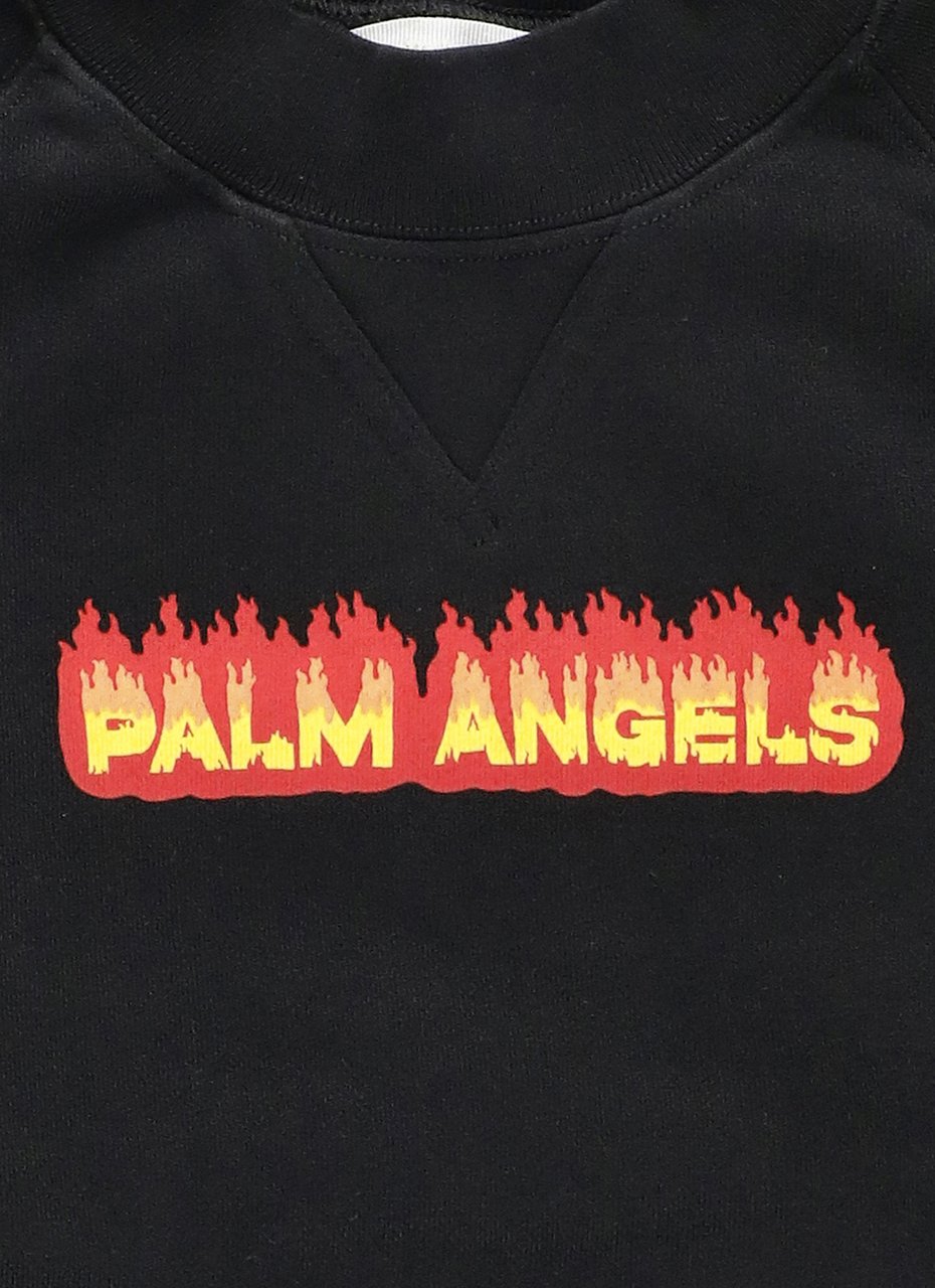 Palm Angels Sweaters Black Zwart