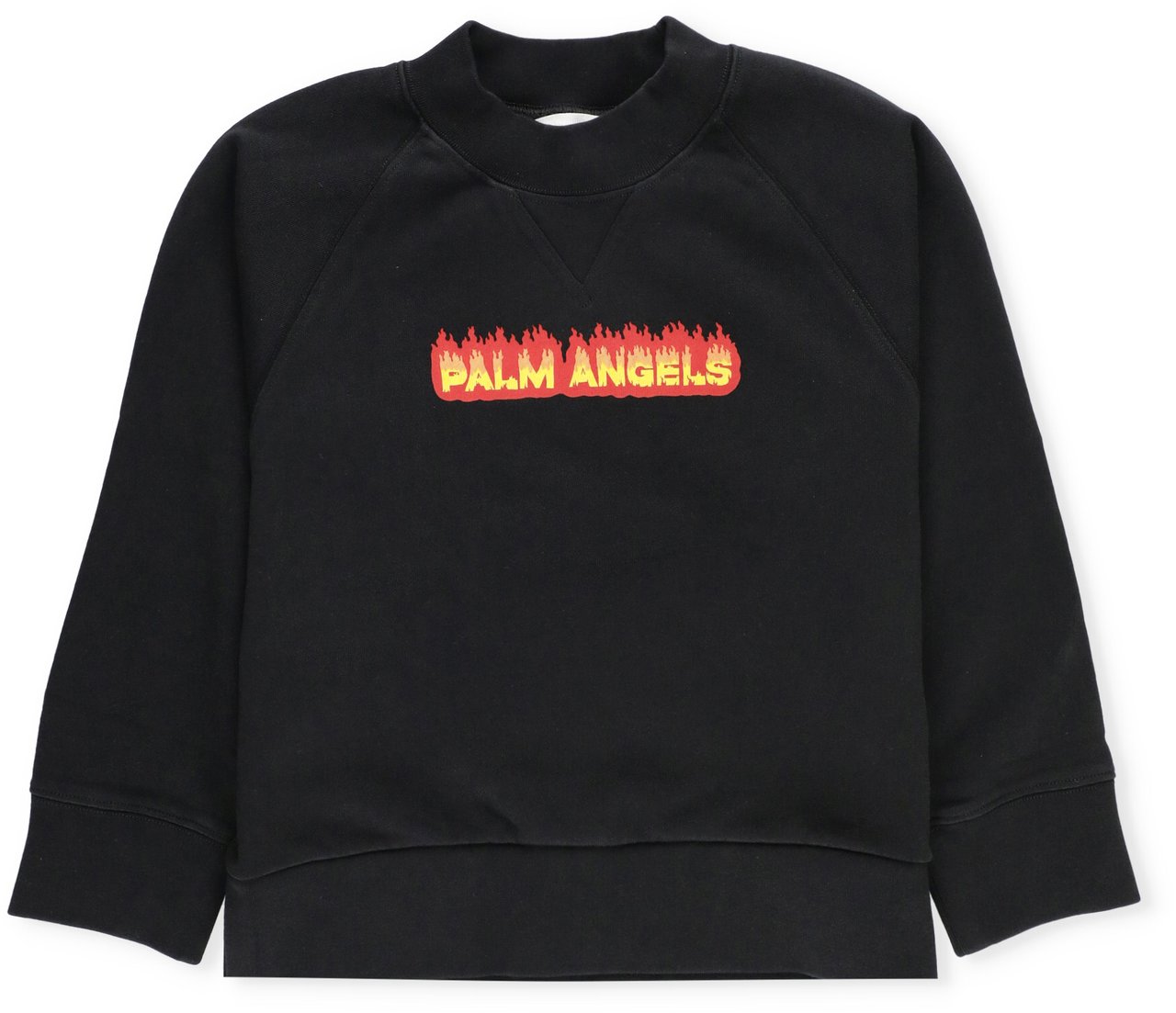 Palm Angels Felpa con Logo Zwart