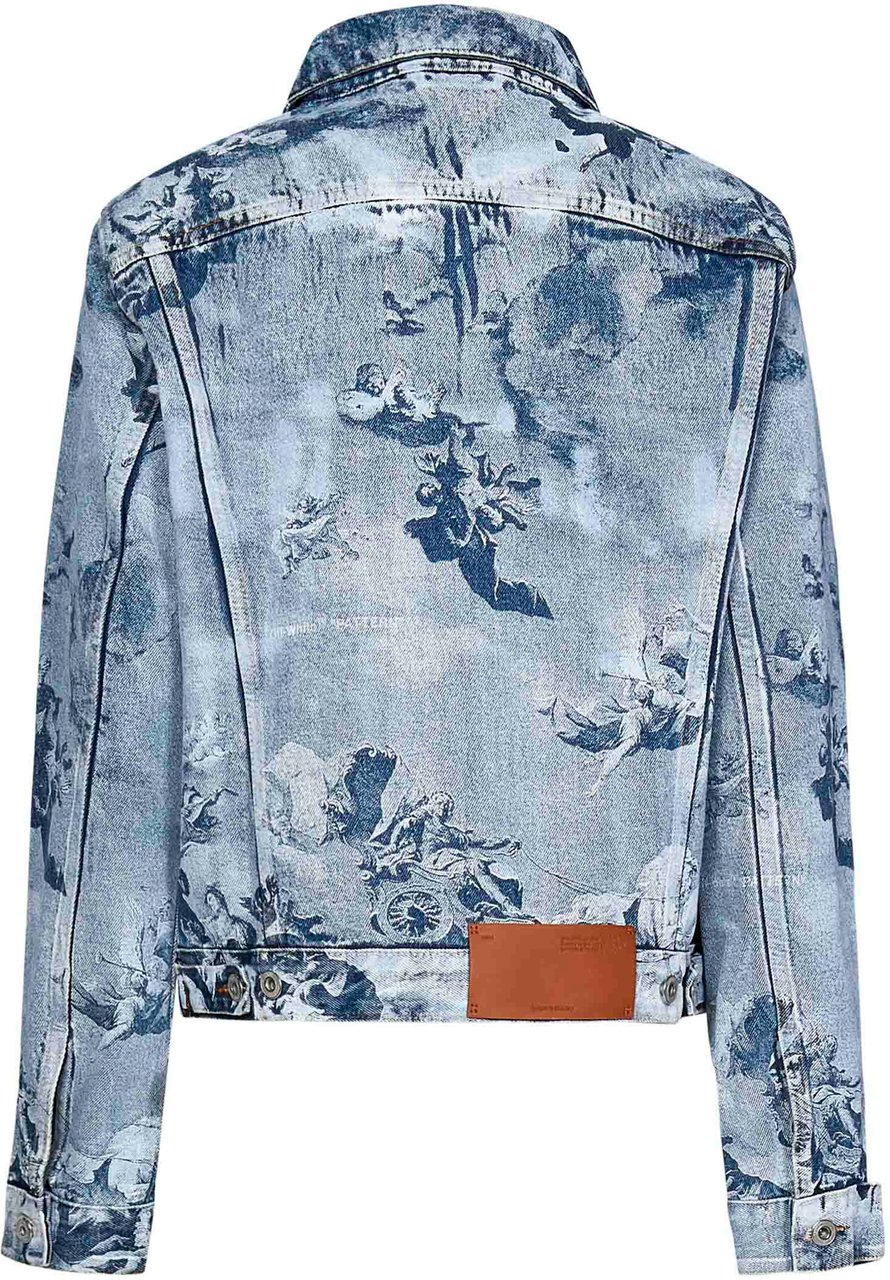 OFF-WHITE Denim Jacket Blauw