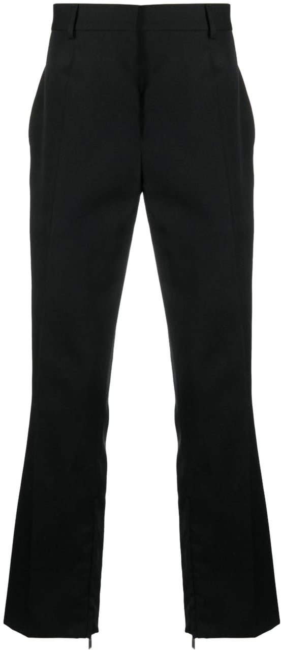 OFF-WHITE OW Embroidered Trousers Zwart