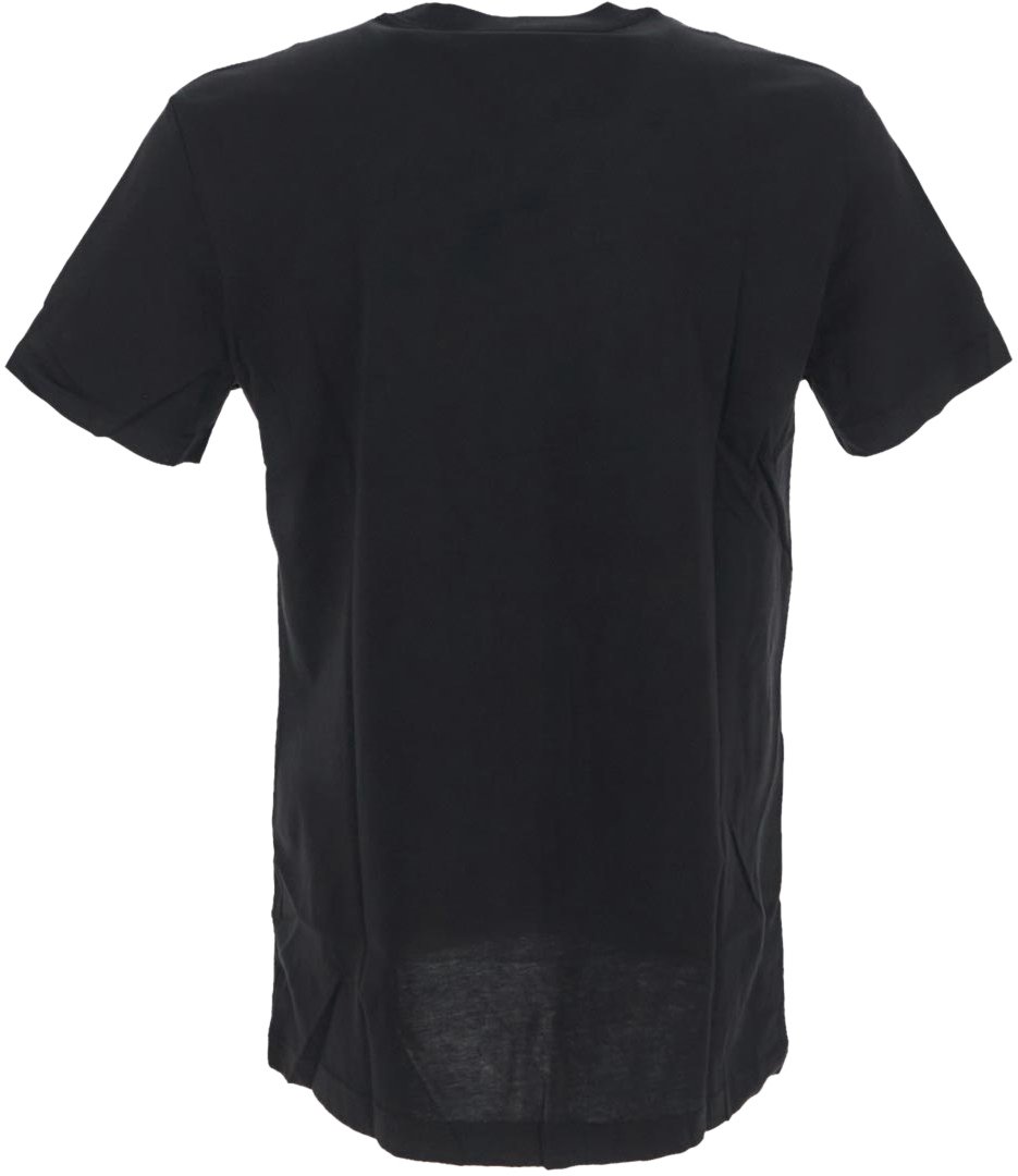 Versace Jeans Couture Metallised Logo Print T-Shirt Zwart