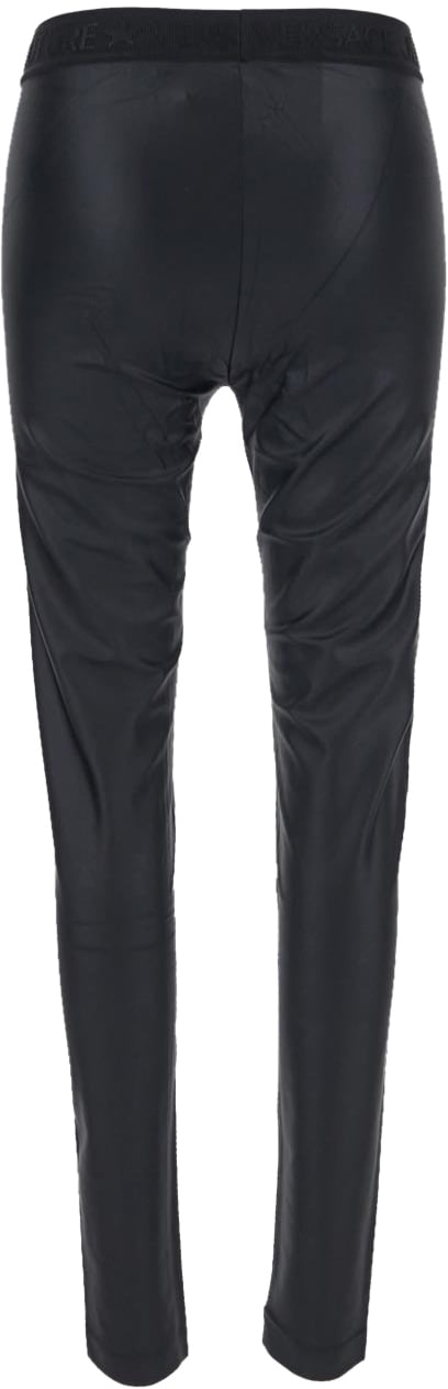 Versace Jeans Couture Shiny Leggings Zwart