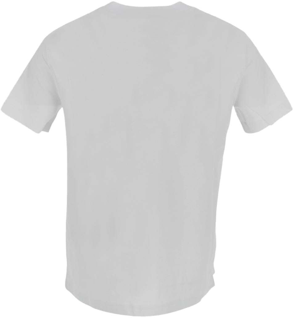 Versace Jeans Couture Chain Logo Print T-Shirt Wit
