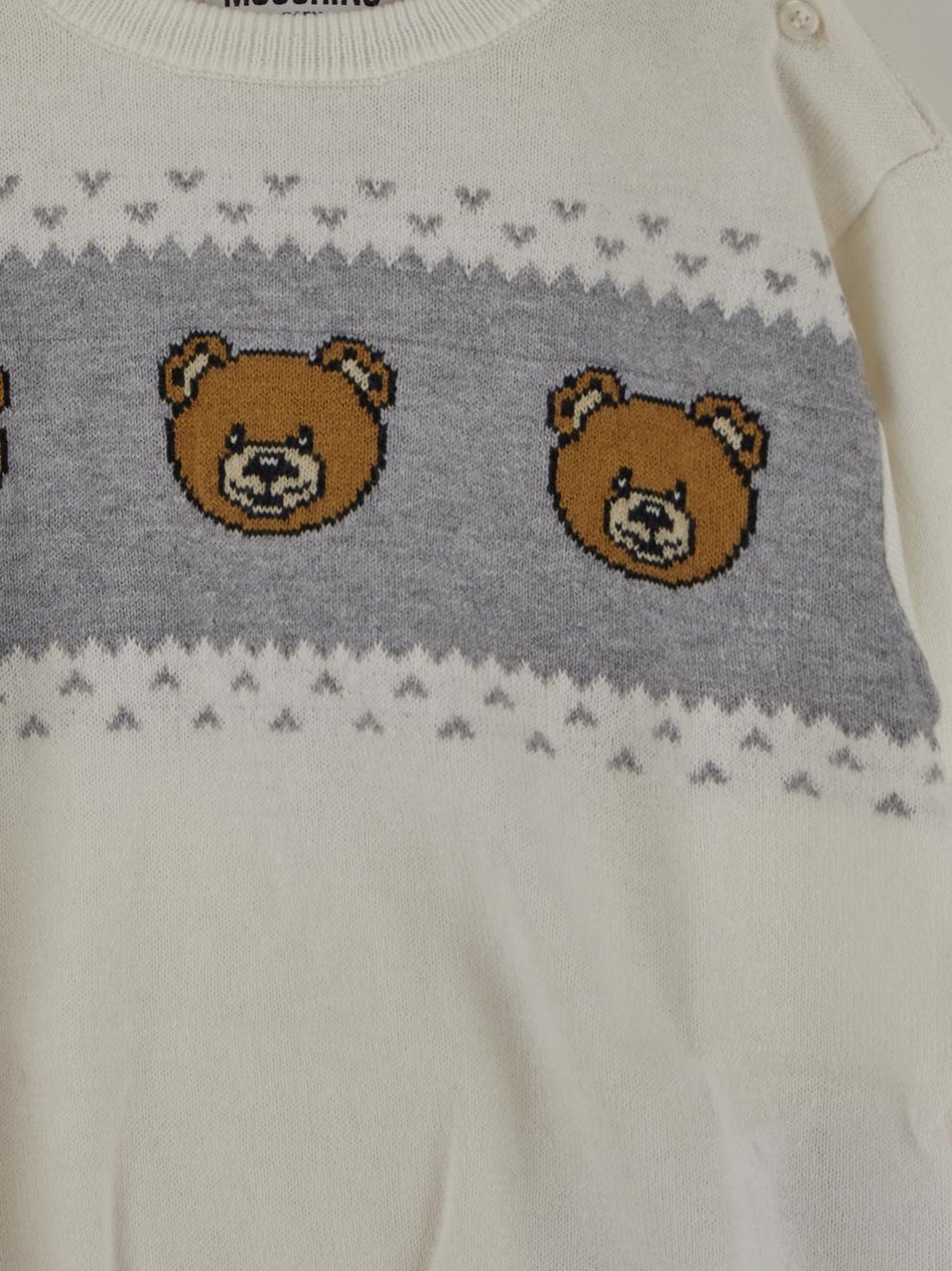 Moschino Cotton Knitwear Wit