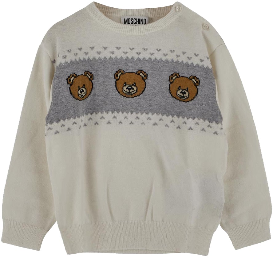 Moschino Cotton Knitwear Wit