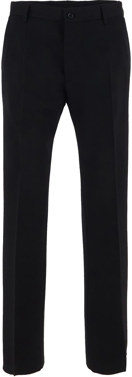 Dolce & Gabbana Wool Trousers Zwart