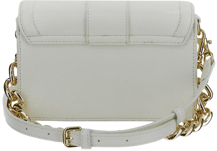 Versace Jeans Couture Couture Buckle Trunk Bag Wit