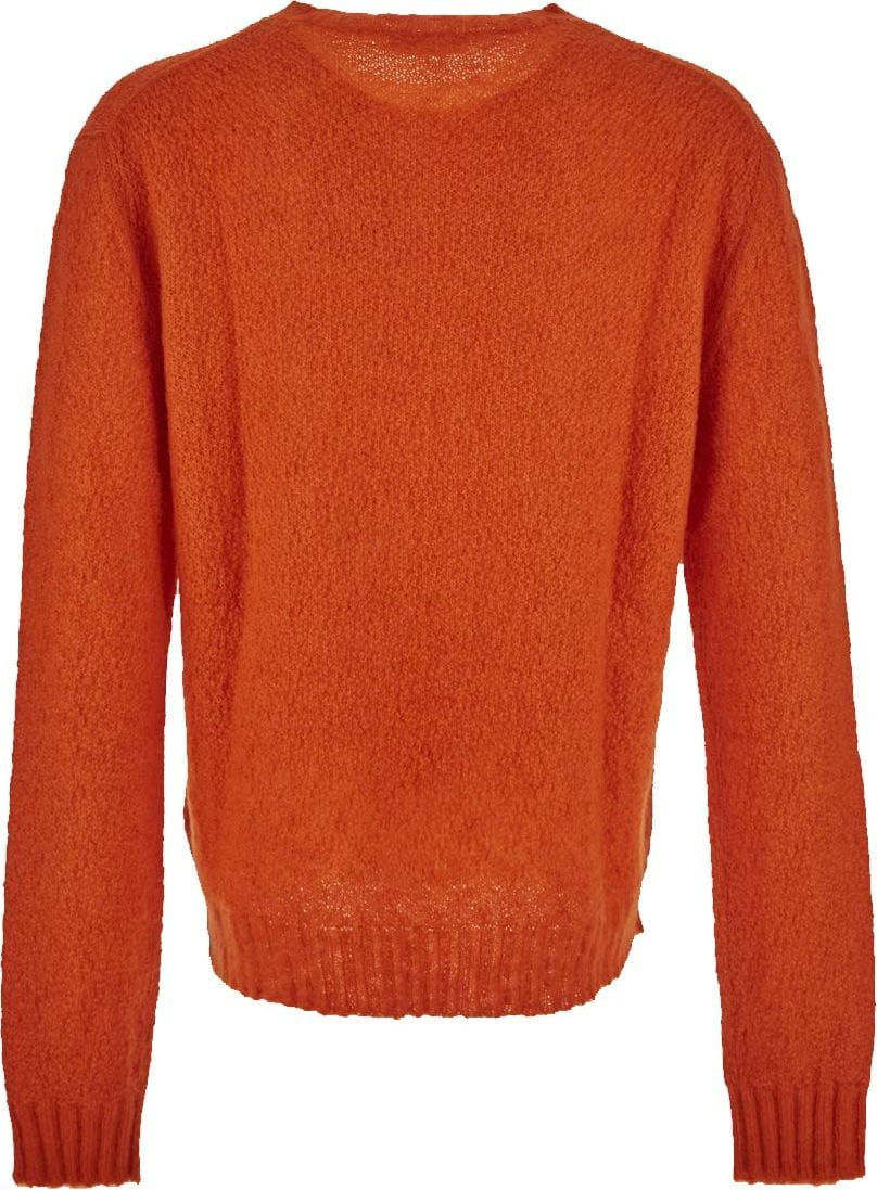 Jil Sander Crew Neck Sweater Oranje