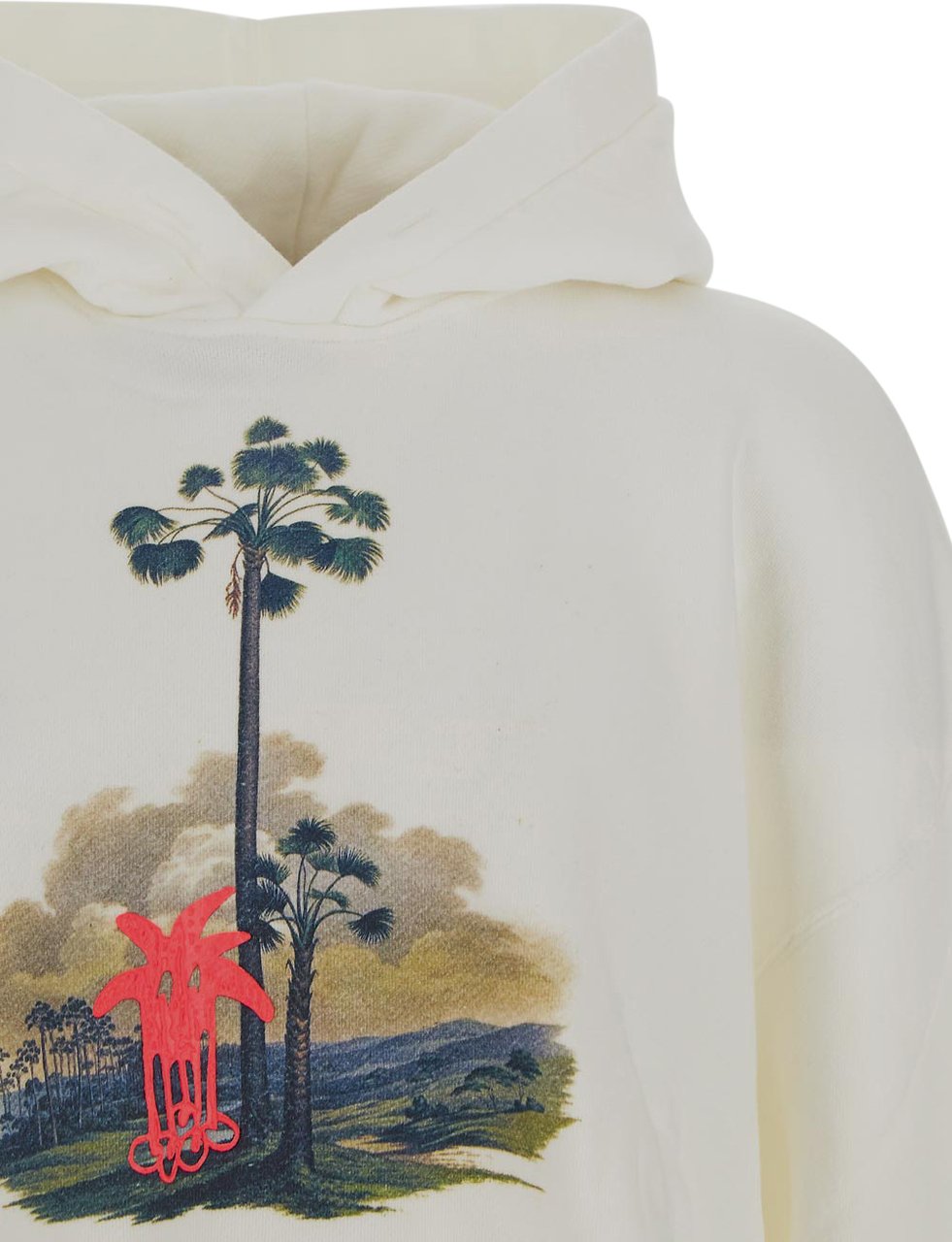 Palm Angels Douby Lost In Amazonia Hoodie Wit