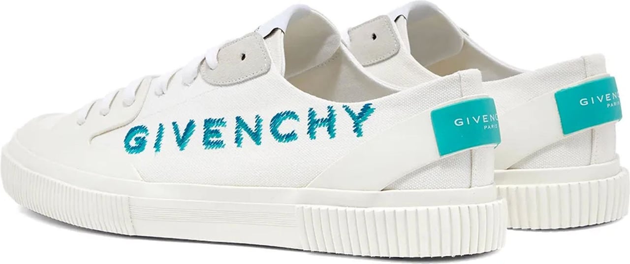 Givenchy Givenchy Logo Canvas Sneakers Wit