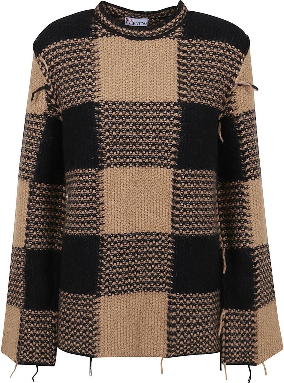 Valentino Valentino Knitted Sweater Bruin