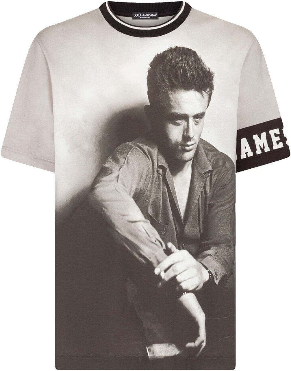 Dolce & Gabbana Dolce & Gabbana James Dean T-Shirt Zwart