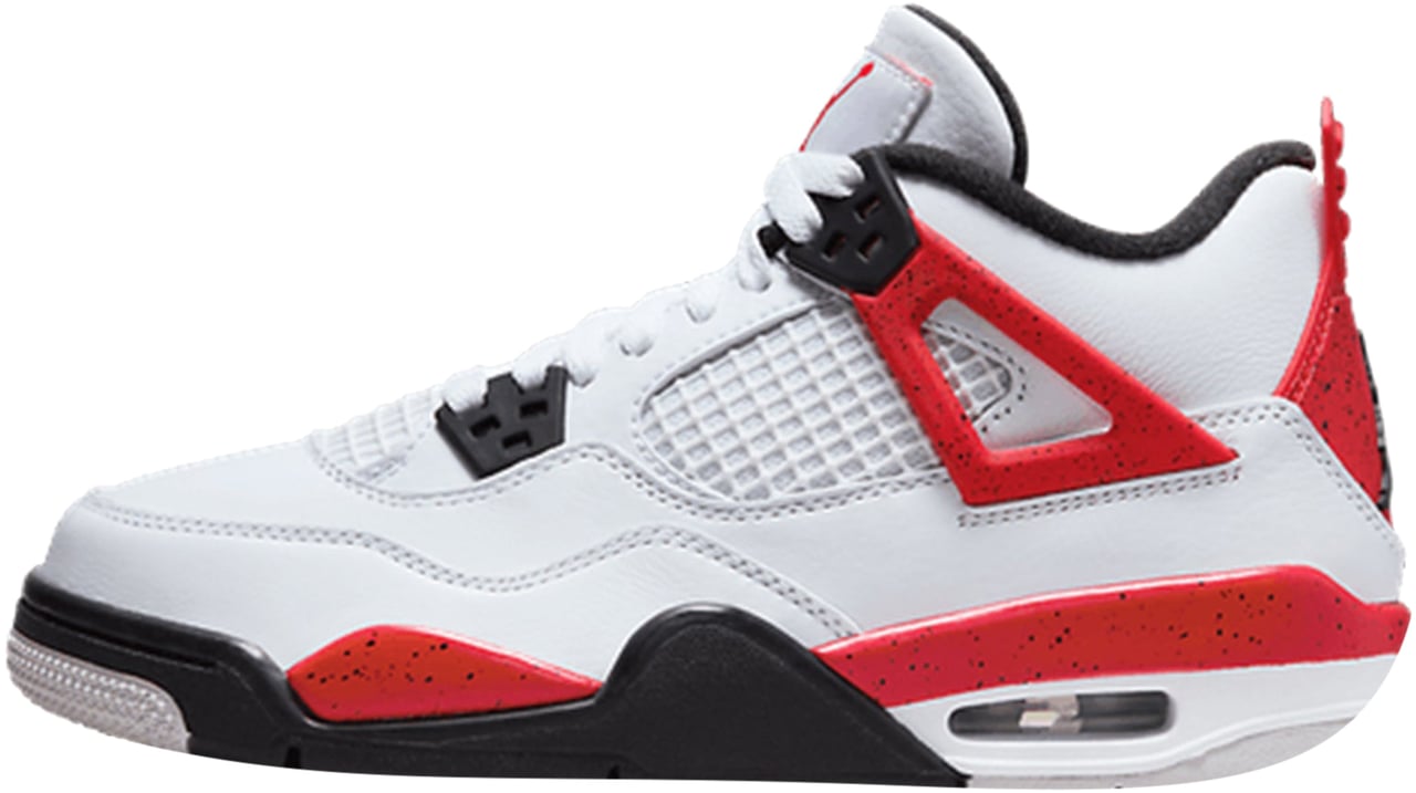 Nike Air Jordan 4 Retro Red Cement (GS) Divers