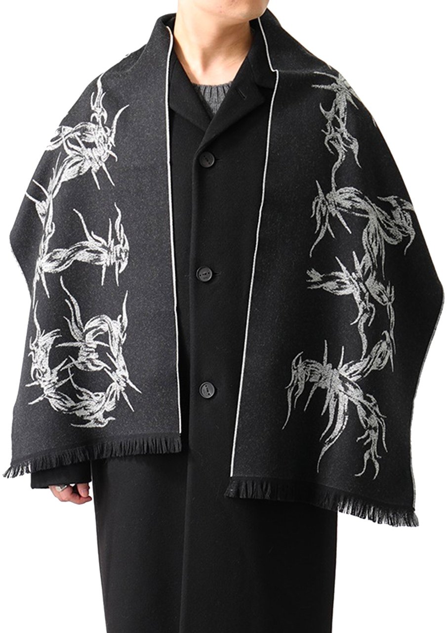 Givenchy Givenchy Wool Scarf Zwart