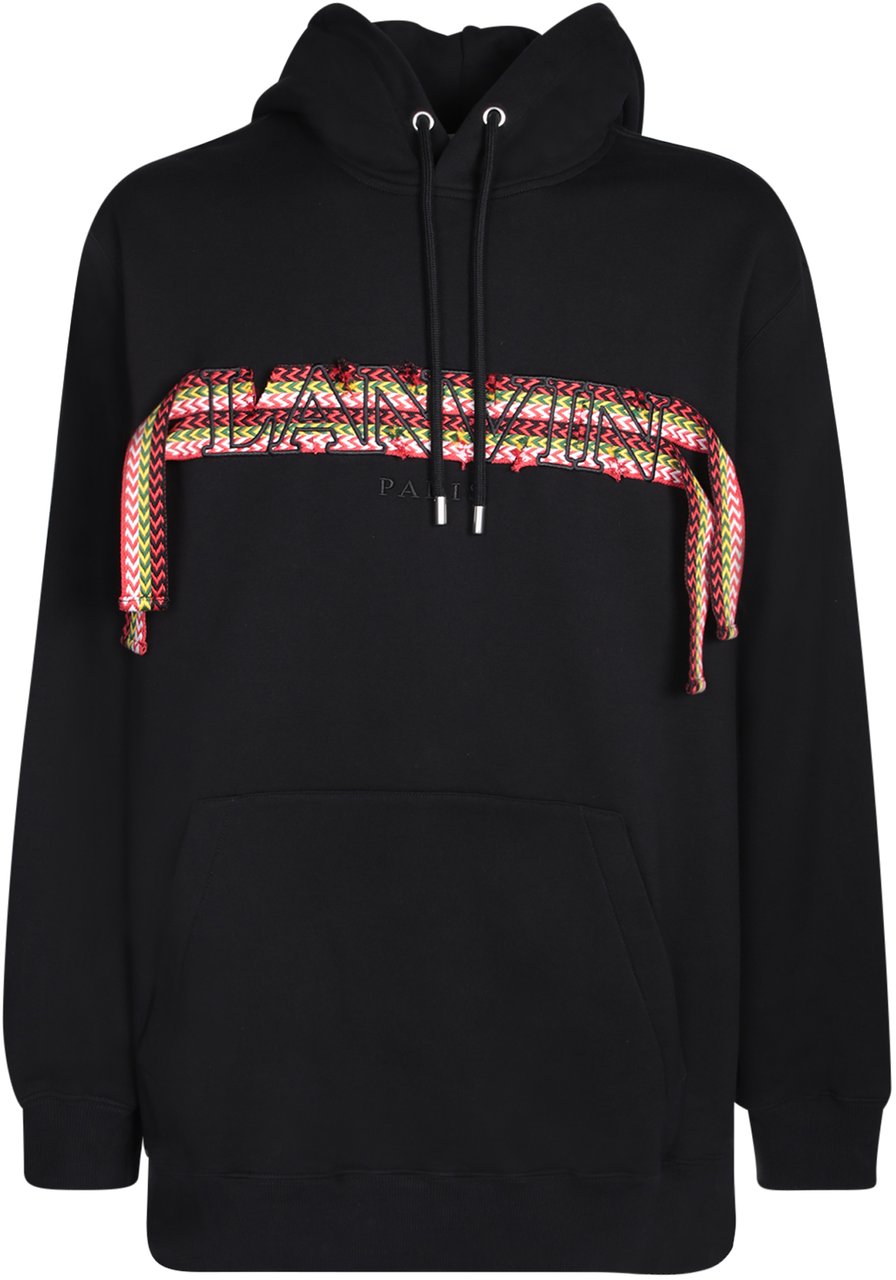 Lanvin LANVIN Black Sweatshirts Zwart