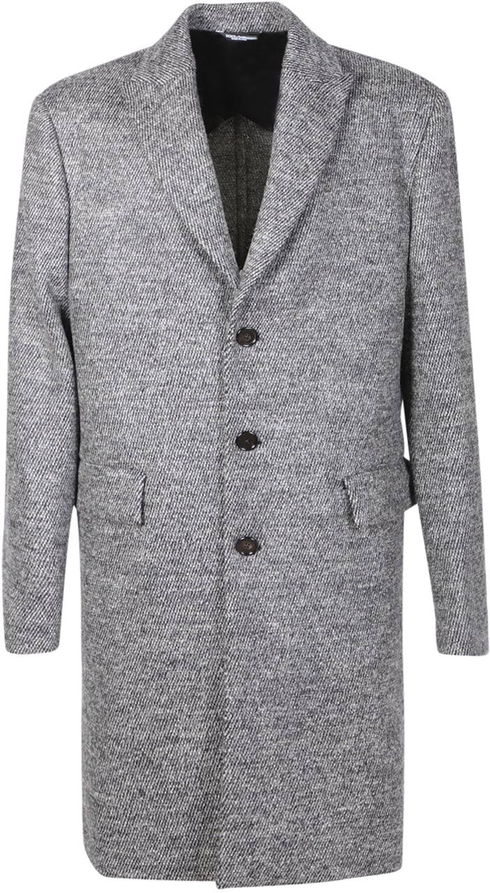 Dolce & Gabbana DOLCE & GABBANA Grey Coats Grijs