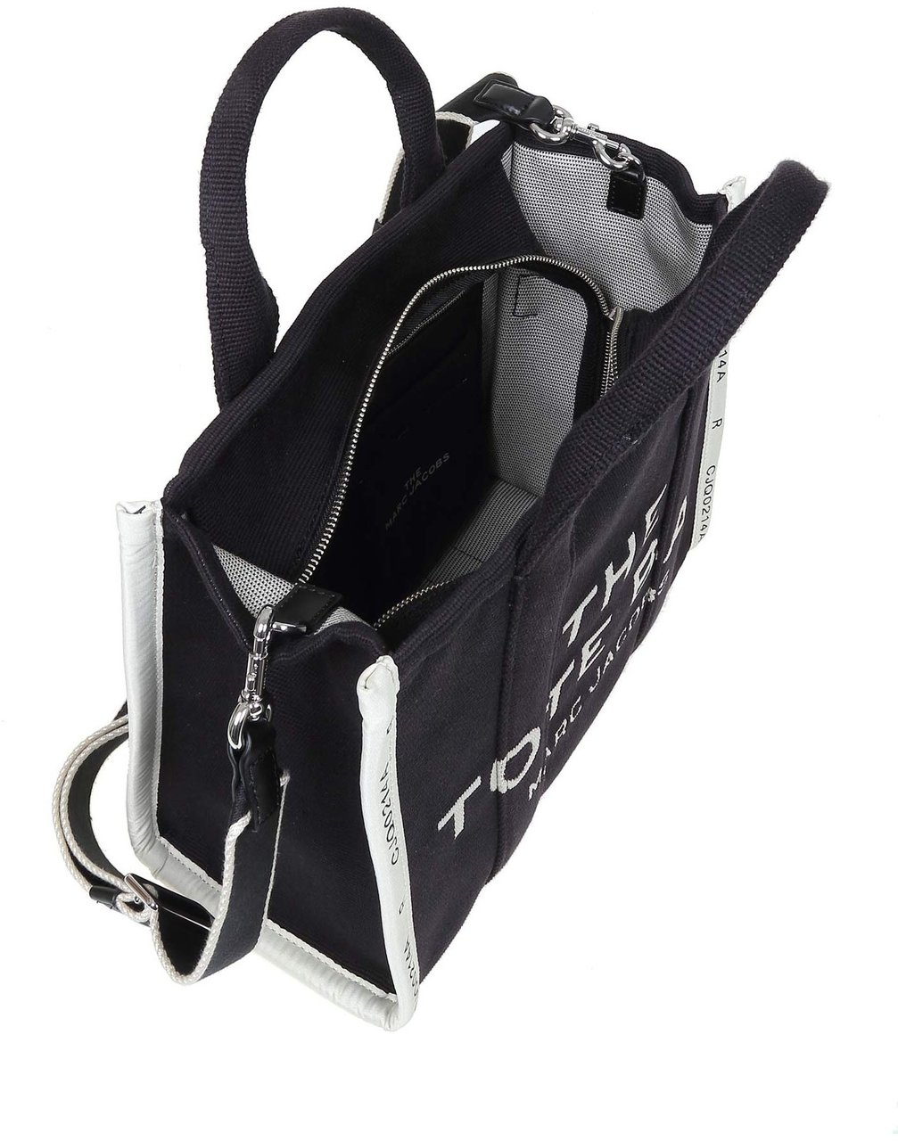 Marc Jacobs Marc jacobs the medium tote in black jacquard Zwart