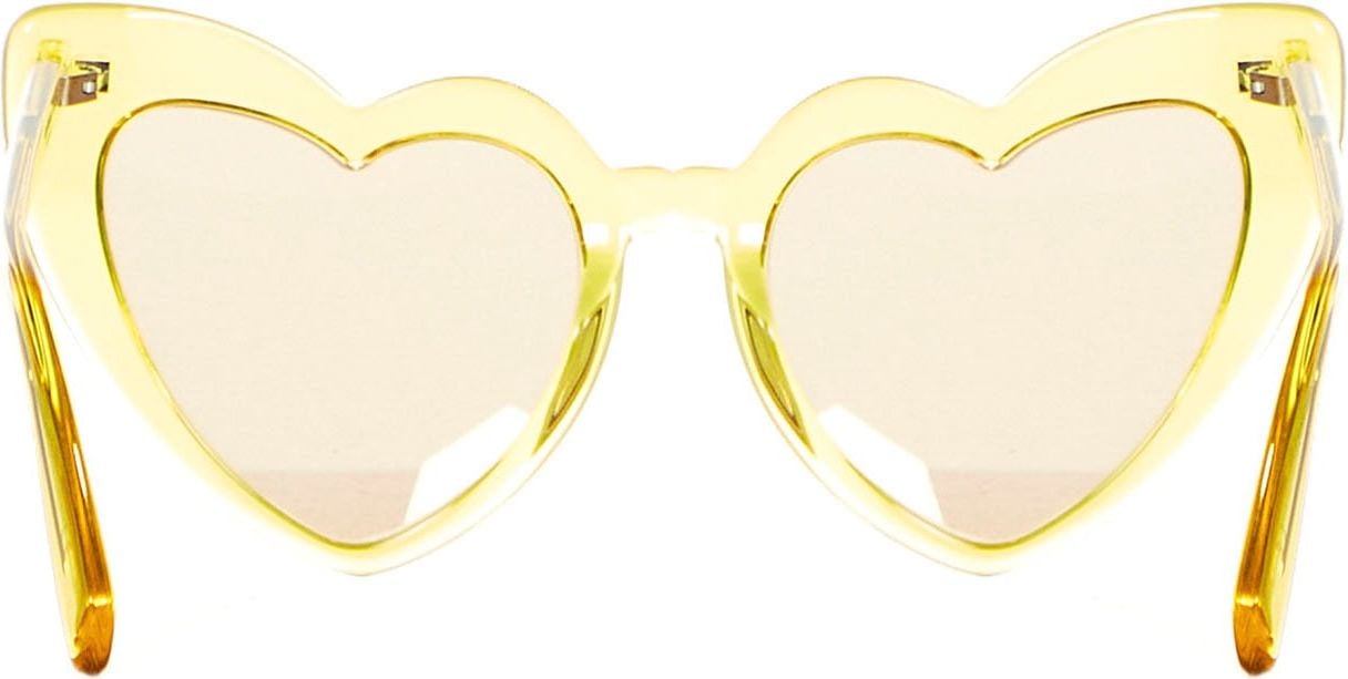 Saint Laurent Saint Laurent Sunglasses Yellow Geel