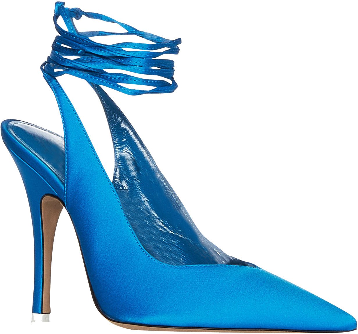 The Attico Décolleté  Venus Slingback Blauw