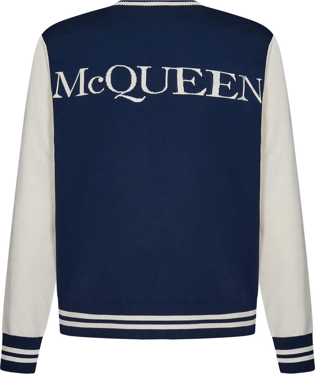 Alexander McQueen Alexander McQueen Sweaters Blue Blauw